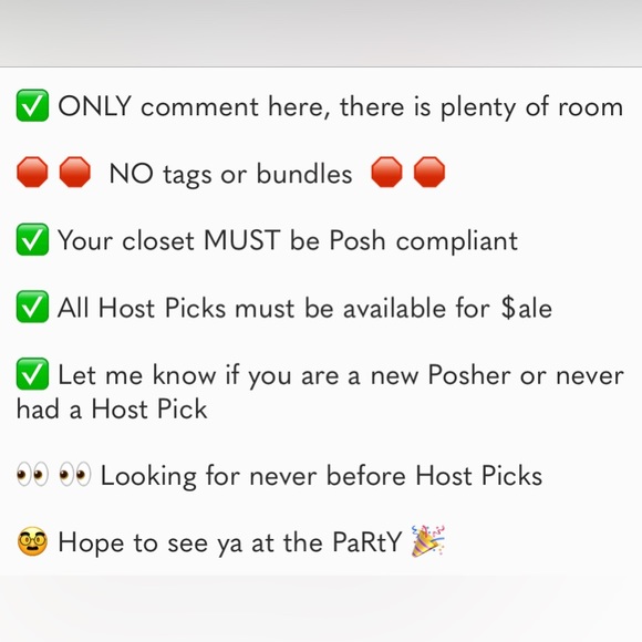 ๐ LIKE FOR  NOTIFICATION ๐  when I host a Posh Party! - Picture 7 of 12